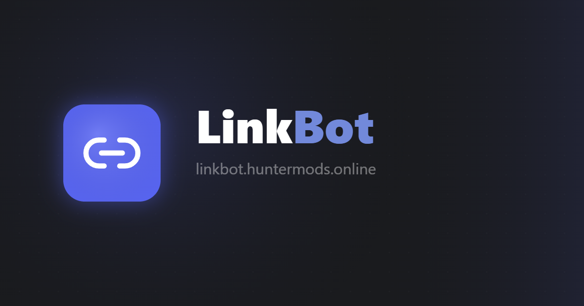 Link Bot LinkBot — DayZ Discord Integration